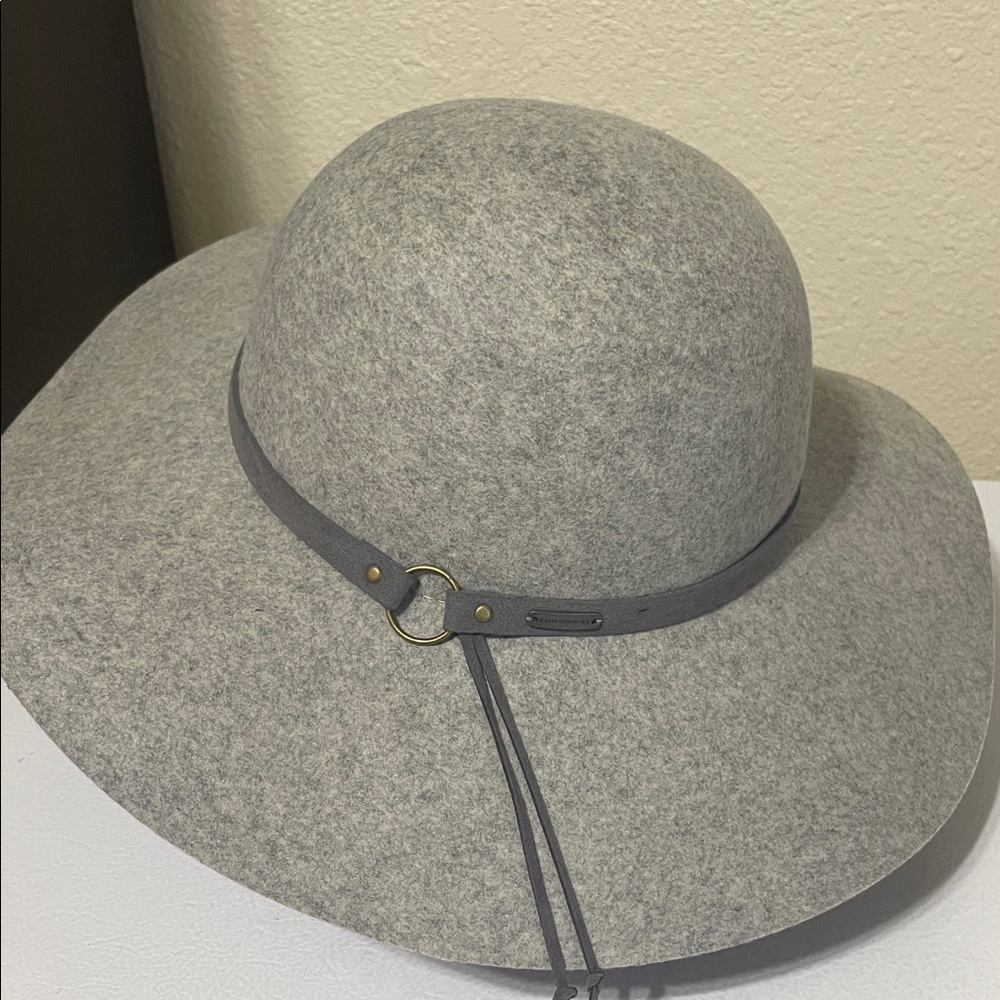 Kooringal Wimen's Gray Wool Wide Brim Hat. Very Good Condition. 100% Wool Felt. - Picture 3 of 13